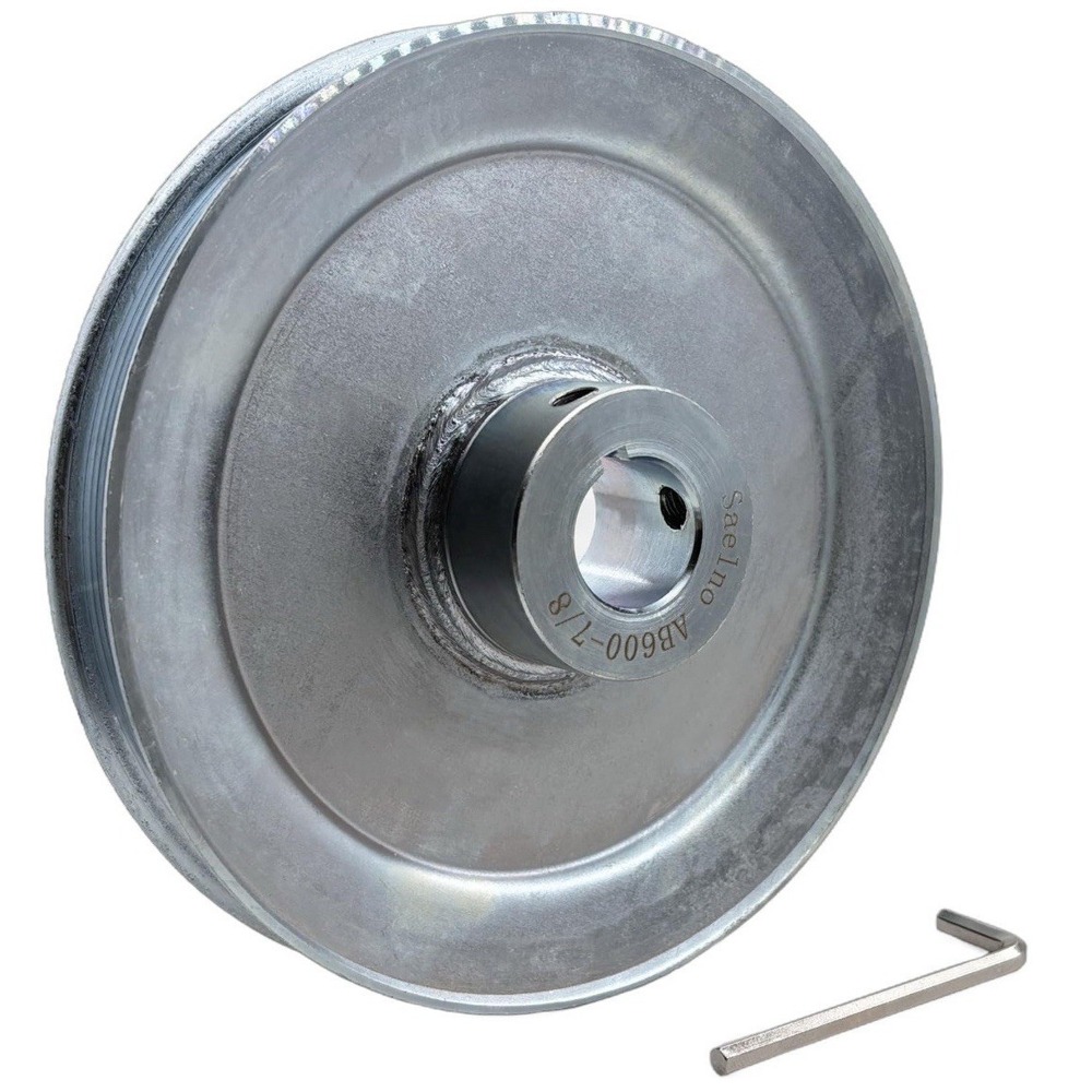 AB600-7/8 Single Groove Web Sheaves,v velt Pulley 7/8 inch bore 6 OD,Motor Pu...